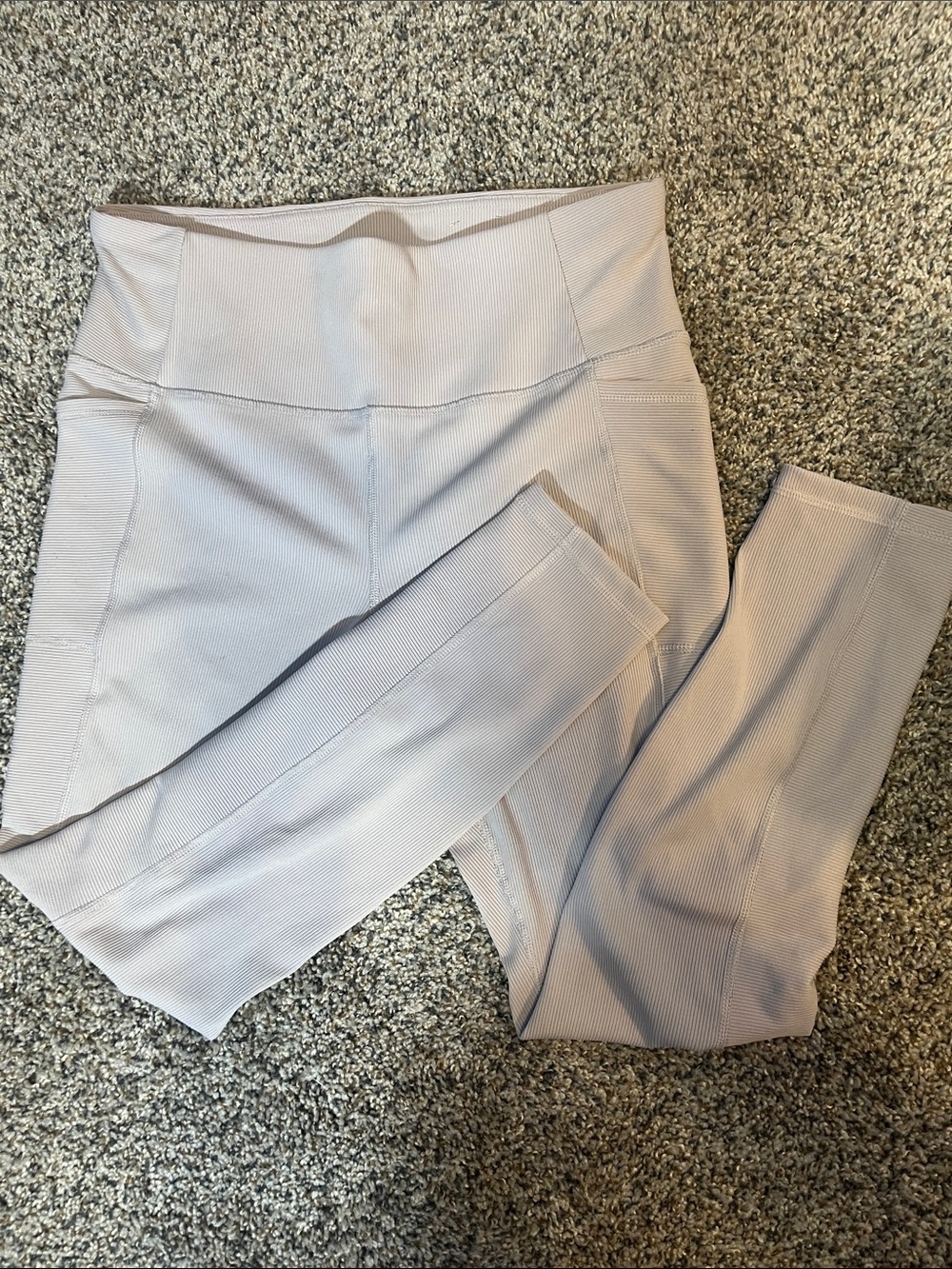RBX  Light Mauve High-Waist Leggings, Size XL